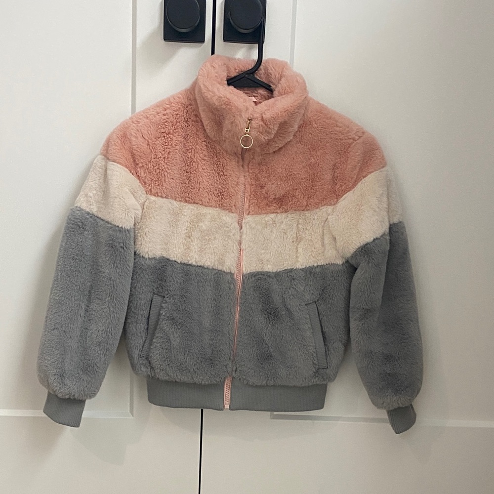 Urban Republic Girls' Satin Lined Jacket
